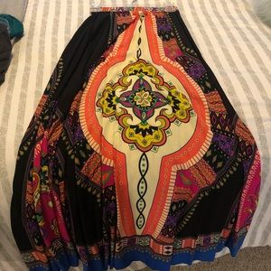 Multi color Maxi skirt
